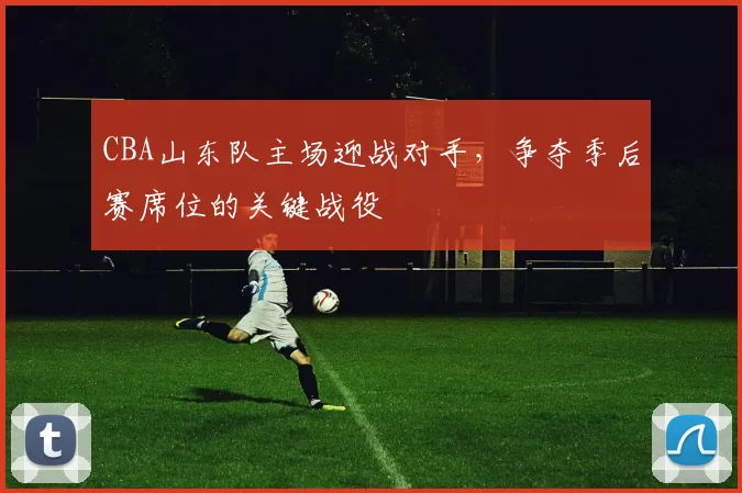 CBA山东队主场迎战对手，争夺季后赛席位的关键战役